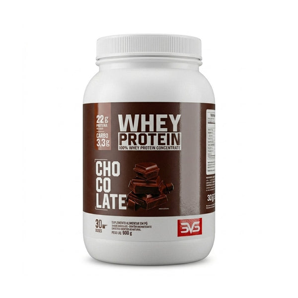 100% Whey Protein Concentrado (900g) - Alta Absorção | 3VS Nutrition