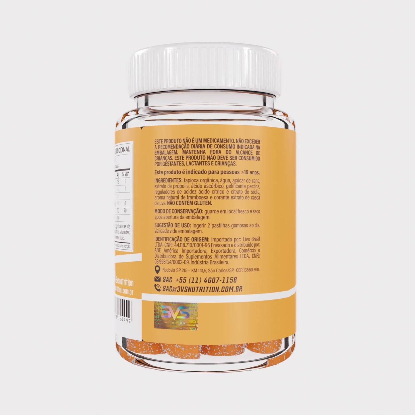 PROPOLIS E VITAMINA C - 30 GOMAS — imagem 3