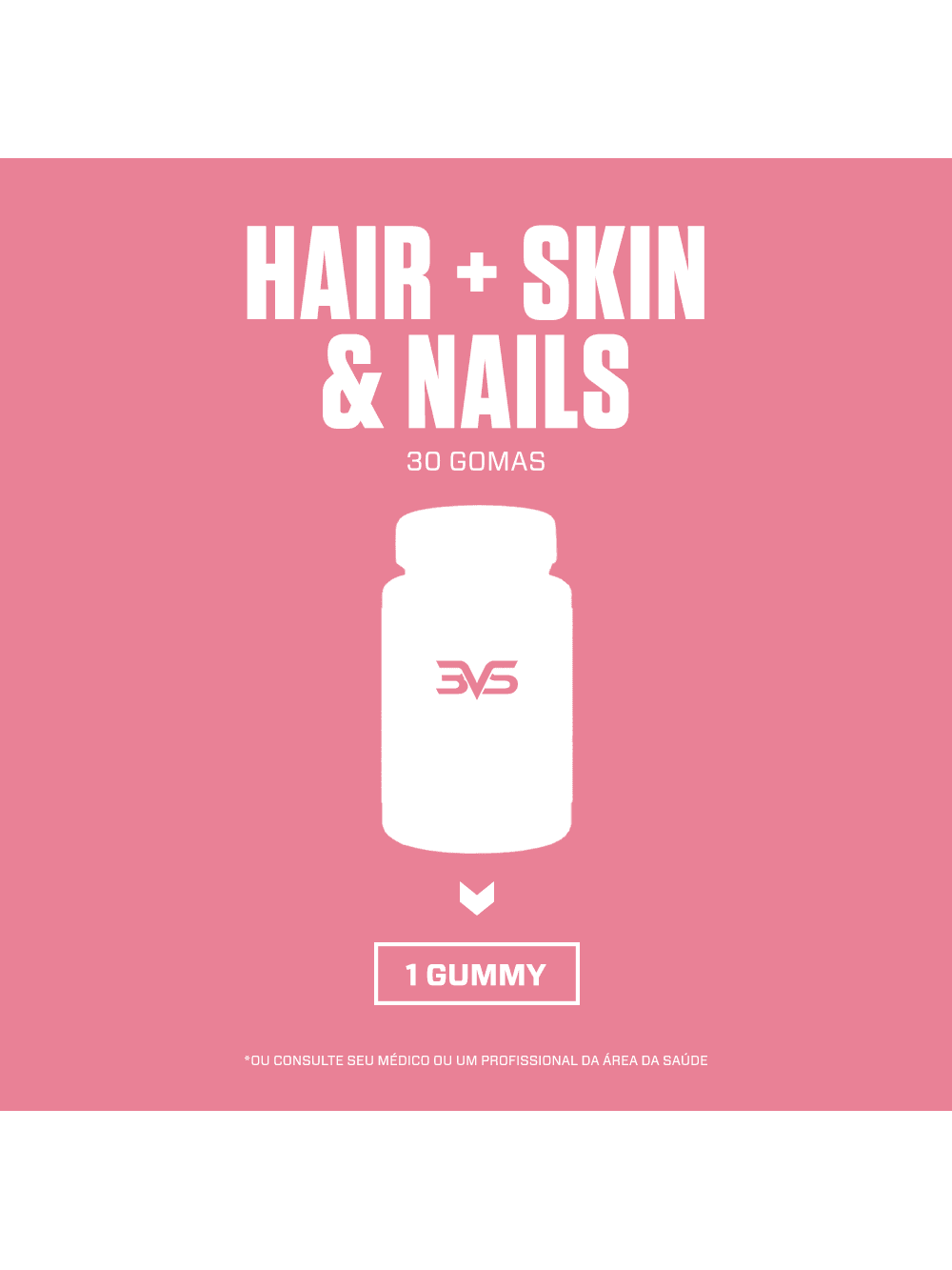 HAIR+SKIN AND NAILS - 30 GOMAS — imagem 6