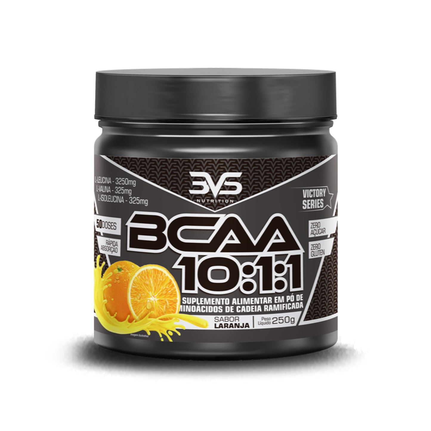 BCAA em pó 10:1:1 — LARANJA