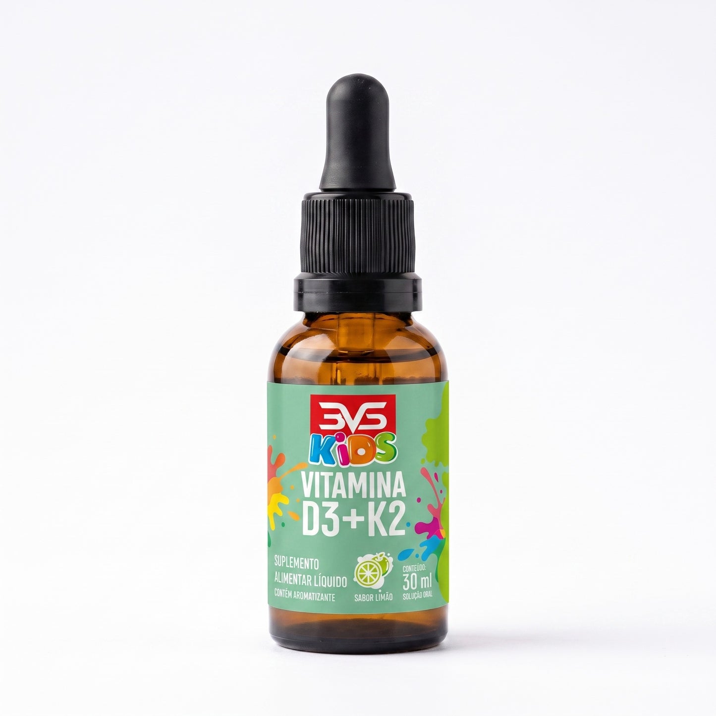 Vitamina D3+K2 Kids Gotas 30ml 3VS — pote