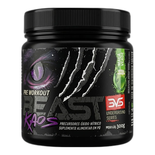 Pré-Treino Beast Kaos - 300g | 3VS Nutrition