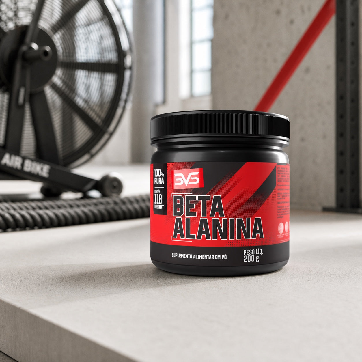 Beta Alanina 3VS · 1,7g por porção · 200g · Linha Core