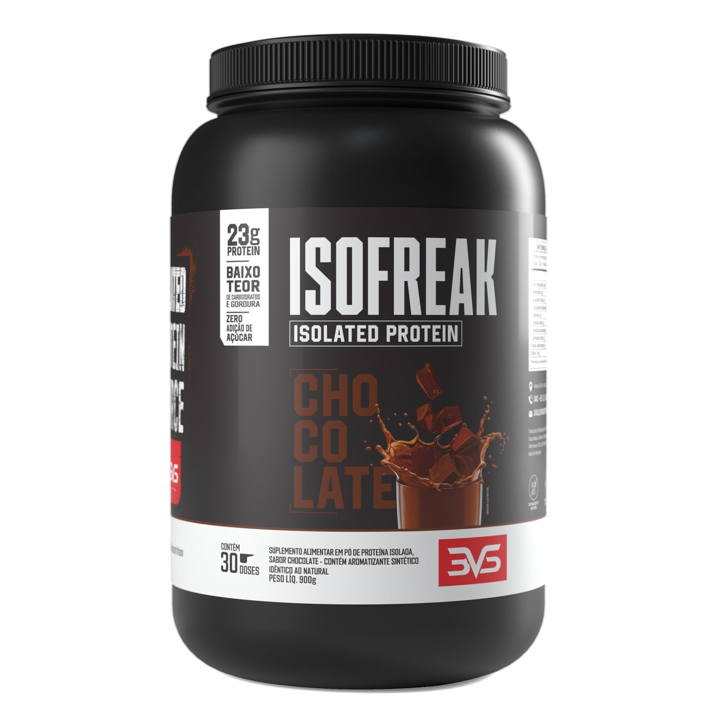 Isofreak Proteína Isolada 900g sabor Chocolate