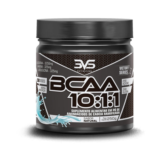 BCAA em pó 10:1:1 250g sabor Natural