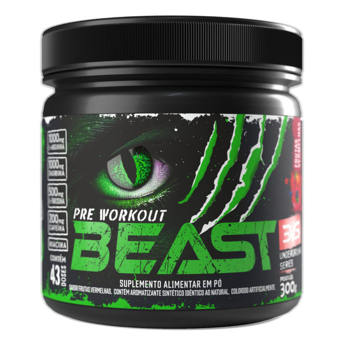 Pré-Treino Beast Original 300g