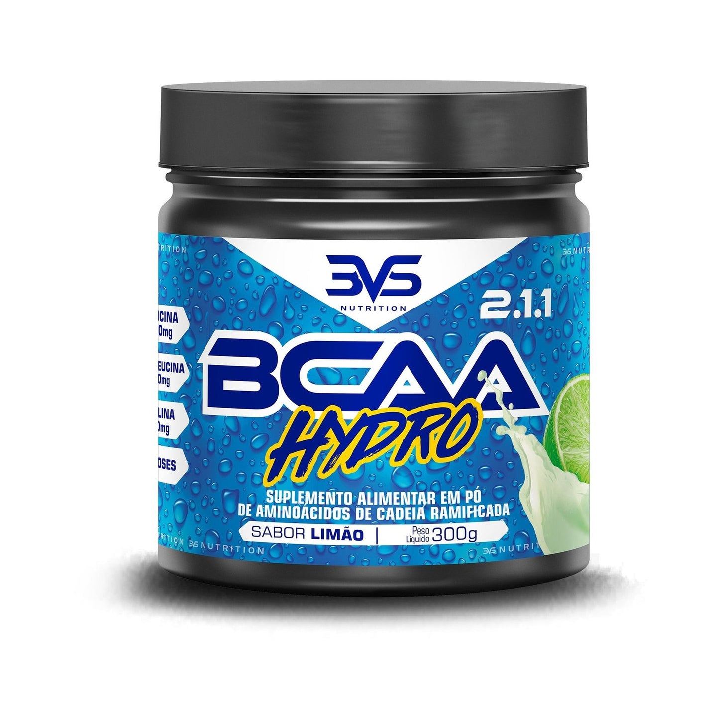 BCAA Hydro 2:1:1 300g sabor Limão