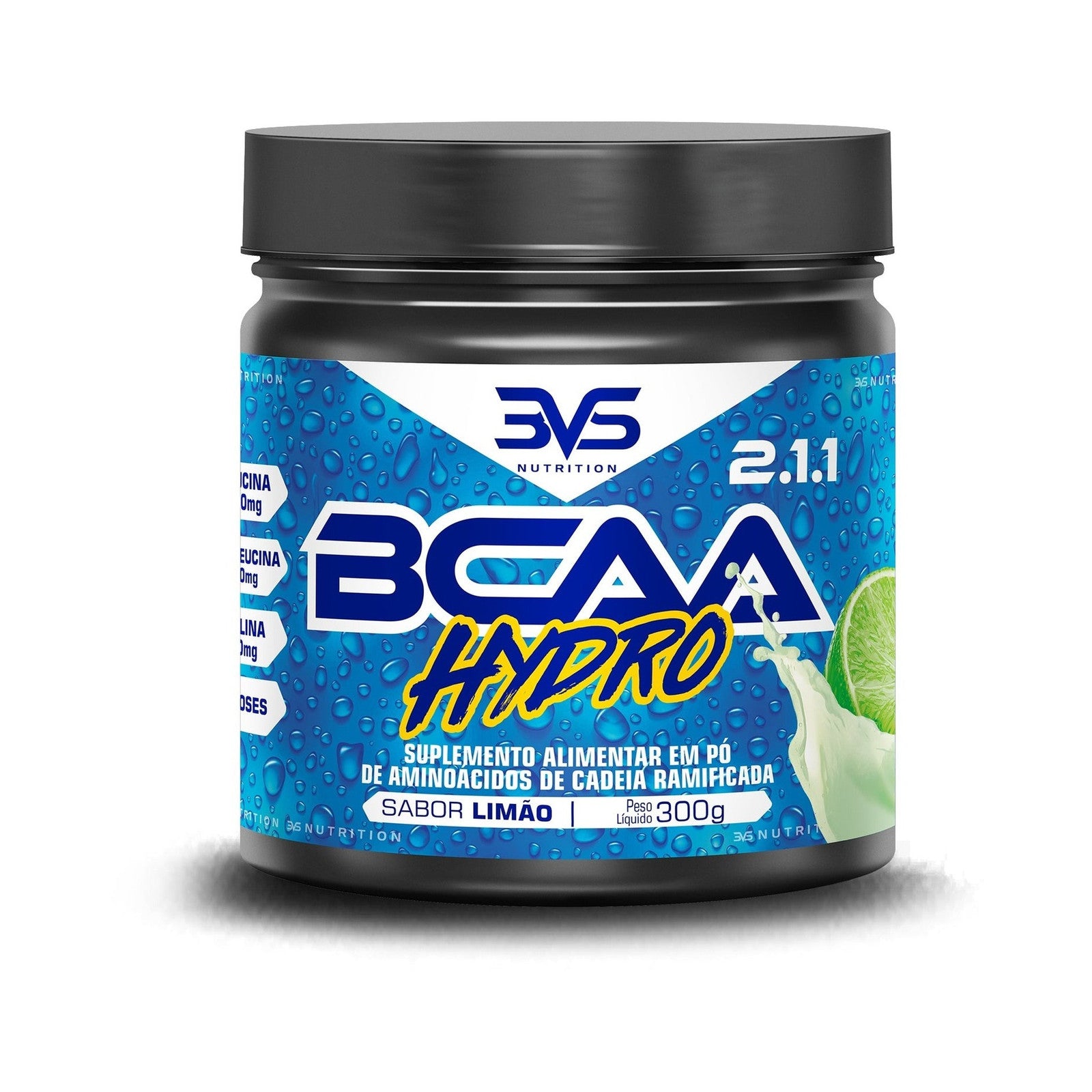 BCAA Hydro 2:1:1 300g sabor Limão