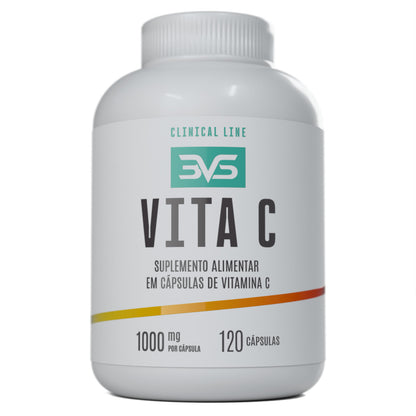 Vitamina C 1000mg 3VS Clinical Line — 120 capsulas