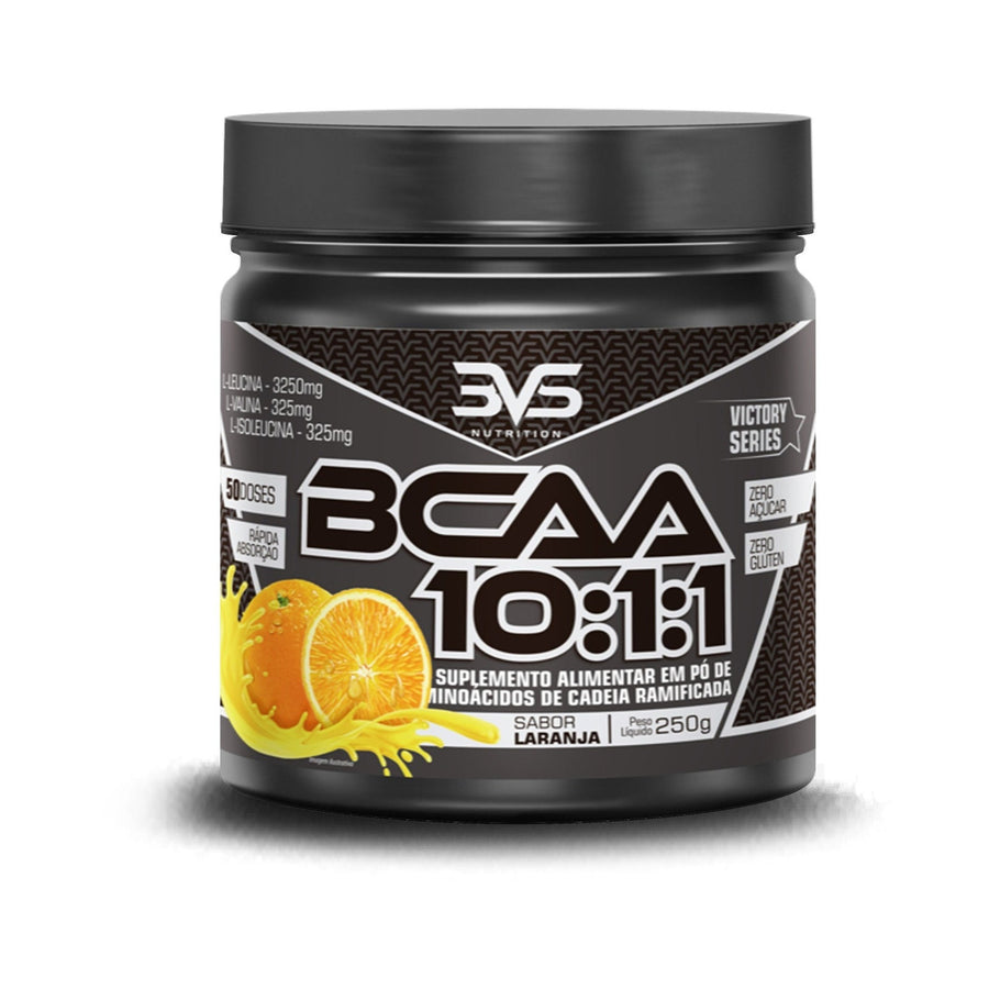 LARANJA - BCAA em Pó 10:1:1