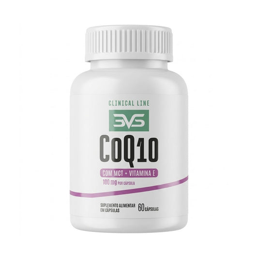 3VS Coenzima Q10 com MCT e Vitamina E - 60 Cápsulas | 