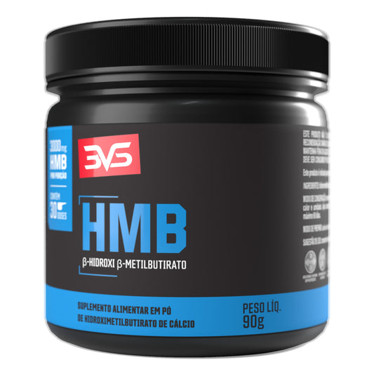 HMB 3000mg em pó 90g sabor Natural
