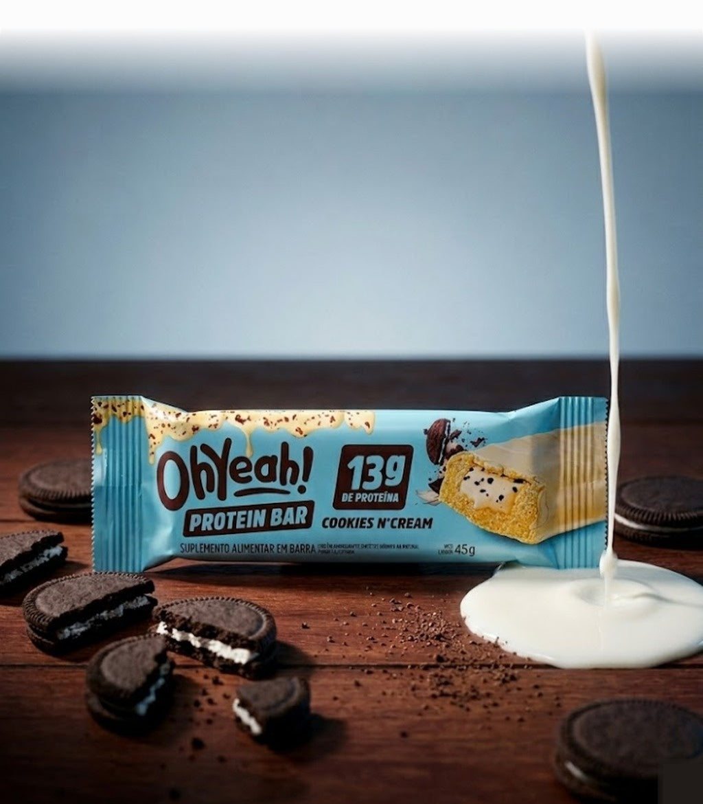 BARRA PROTEIN OH YEAH RECHEADA - COOKIES 'N CREAM lifestyle