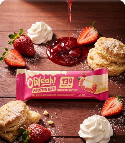 BARRA PROTEIN OH YEAH RECHEADA - STRAWBERRY SHORTCAKE lifestyle