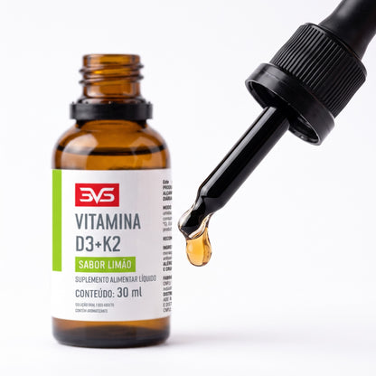 Vitamina D3+K2 Gotas 30ml 3VS — macro gota