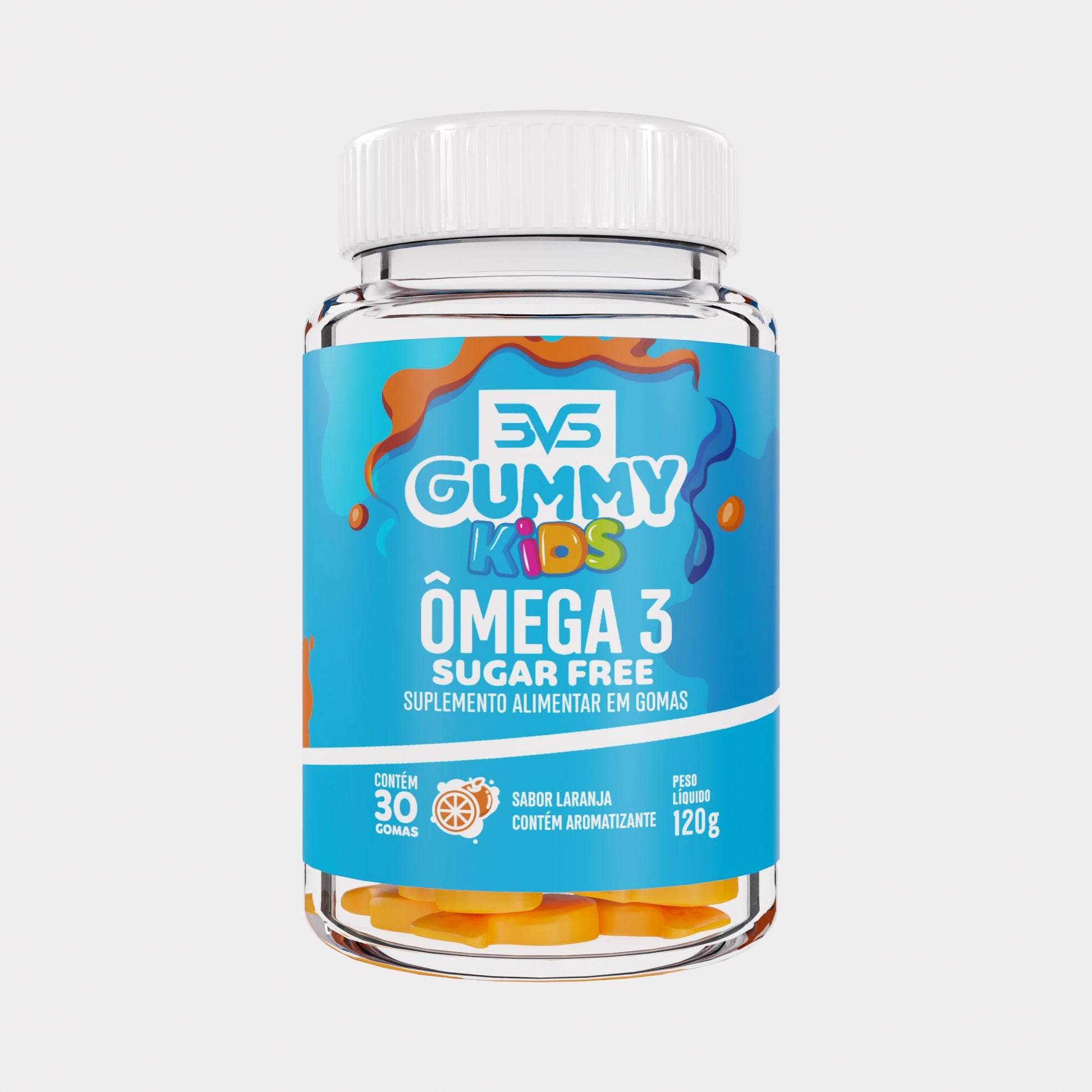 KIDS OMEGA 3 SUGAR FREE - 30 GOMAS — 3VS Nutrition