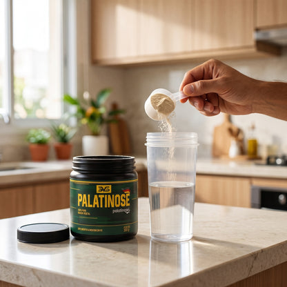 Palatinose 3VS — modo de preparo, misturar 15g em água