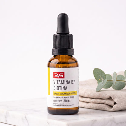 Biotina Vitamina B7 Gotas 30ml 3VS — vanity wellness