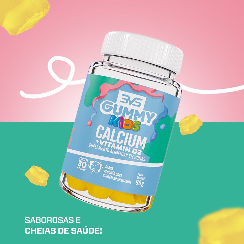 KIDS CALCIUM+VITAMIN D3 - 30 GOMAS — imagem 5