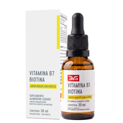 Biotina Vitamina B7 Gotas 30ml 3VS — hero