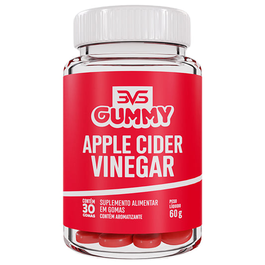 VINAGRE DE MAÇA - APPLE CIDER VINEGAR 30 GOMAS — 3VS Nutrition