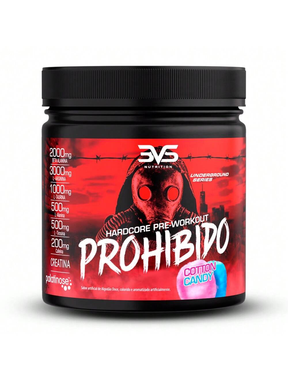 Prohibido Hardcore 360g – Pré-Treino