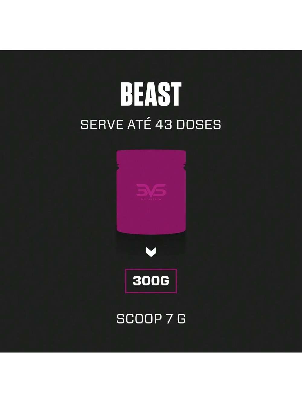 Pré Treino Beast - Uva