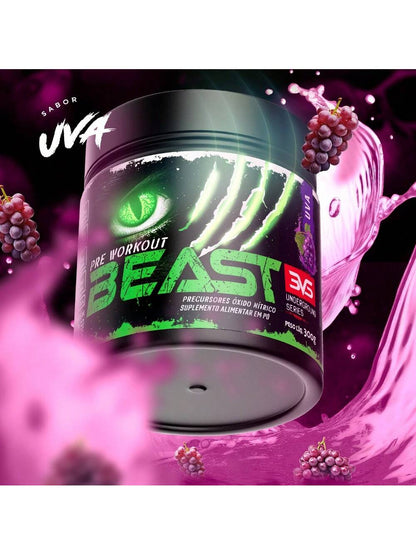 Pré Treino Beast - Uva