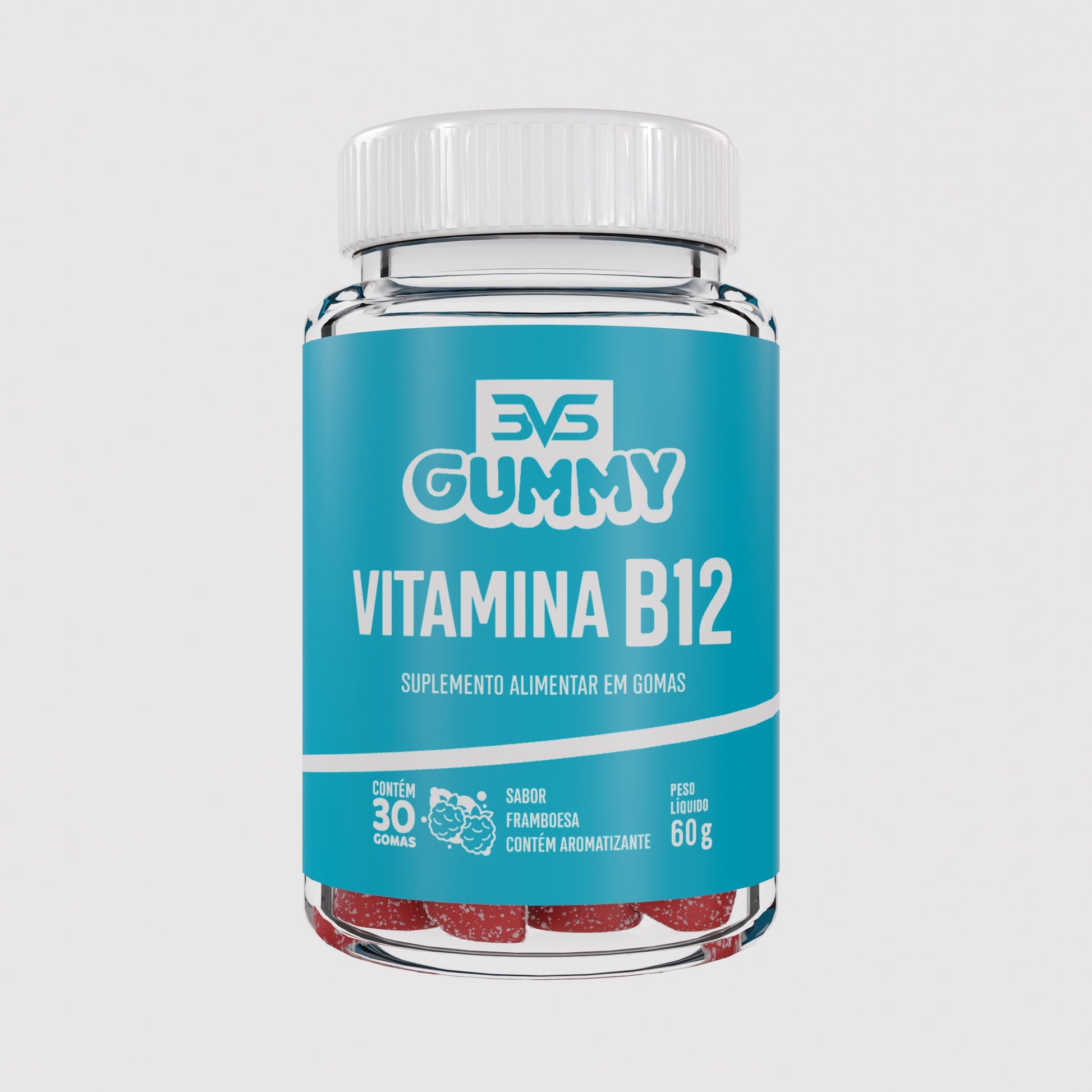 VITAMINA B12 - 30 GOMAS — 3VS Nutrition