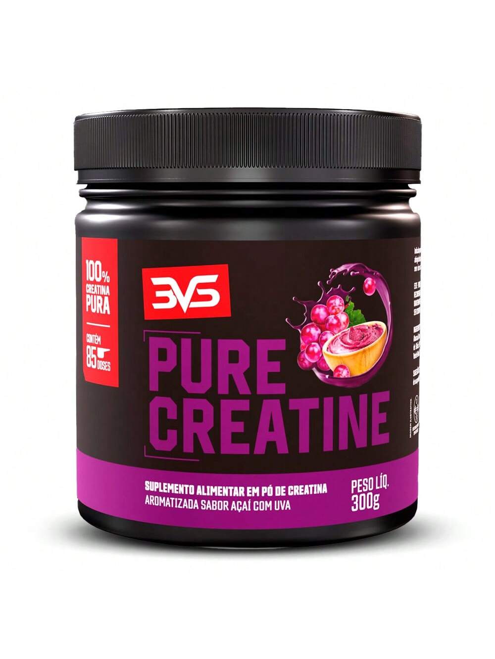 Creatina Monohidratada Saborizada  300g — Açai/Uva