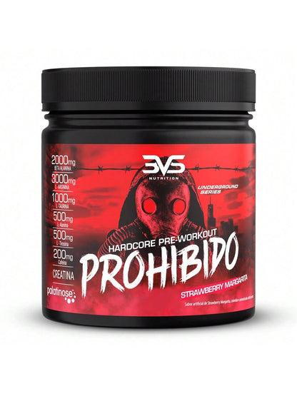 Prohibido Hardcore 360g – Pré-Treino