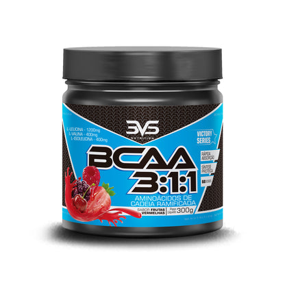 BCAA em pó 3:1:1 — FRUTAS VERMELHAS