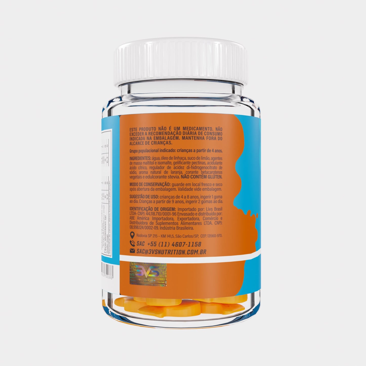 KIDS OMEGA 3 SUGAR FREE - 30 GOMAS — imagem 3