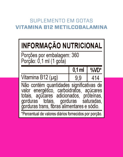 VITAMINA B12 METILCOBALAMINA - 30ml — imagem 4