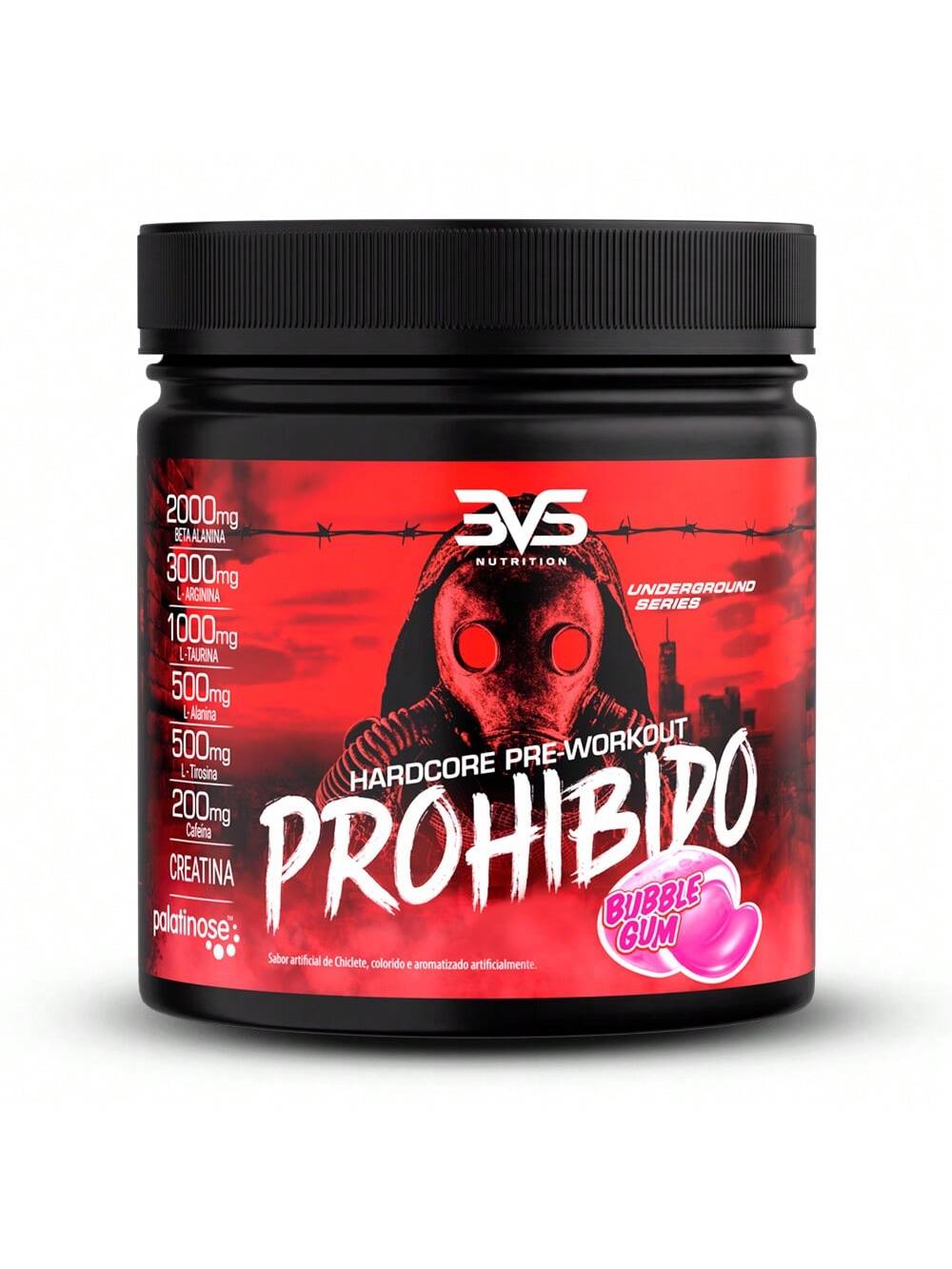 Prohibido Hardcore 360g – Pré-Treino