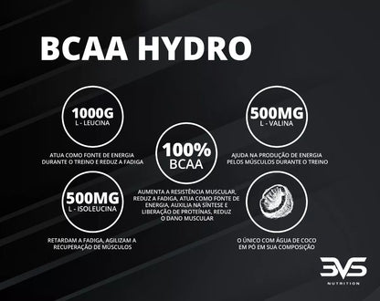 BCAA HYDRO 300g — imagem 2