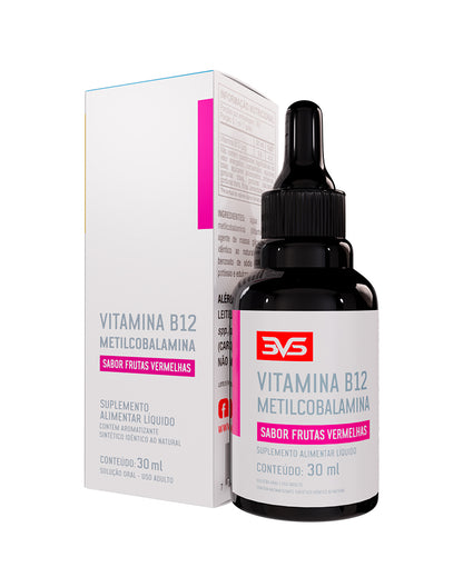 VITAMINA B12 METILCOBALAMINA - 30ml — 3VS Nutrition