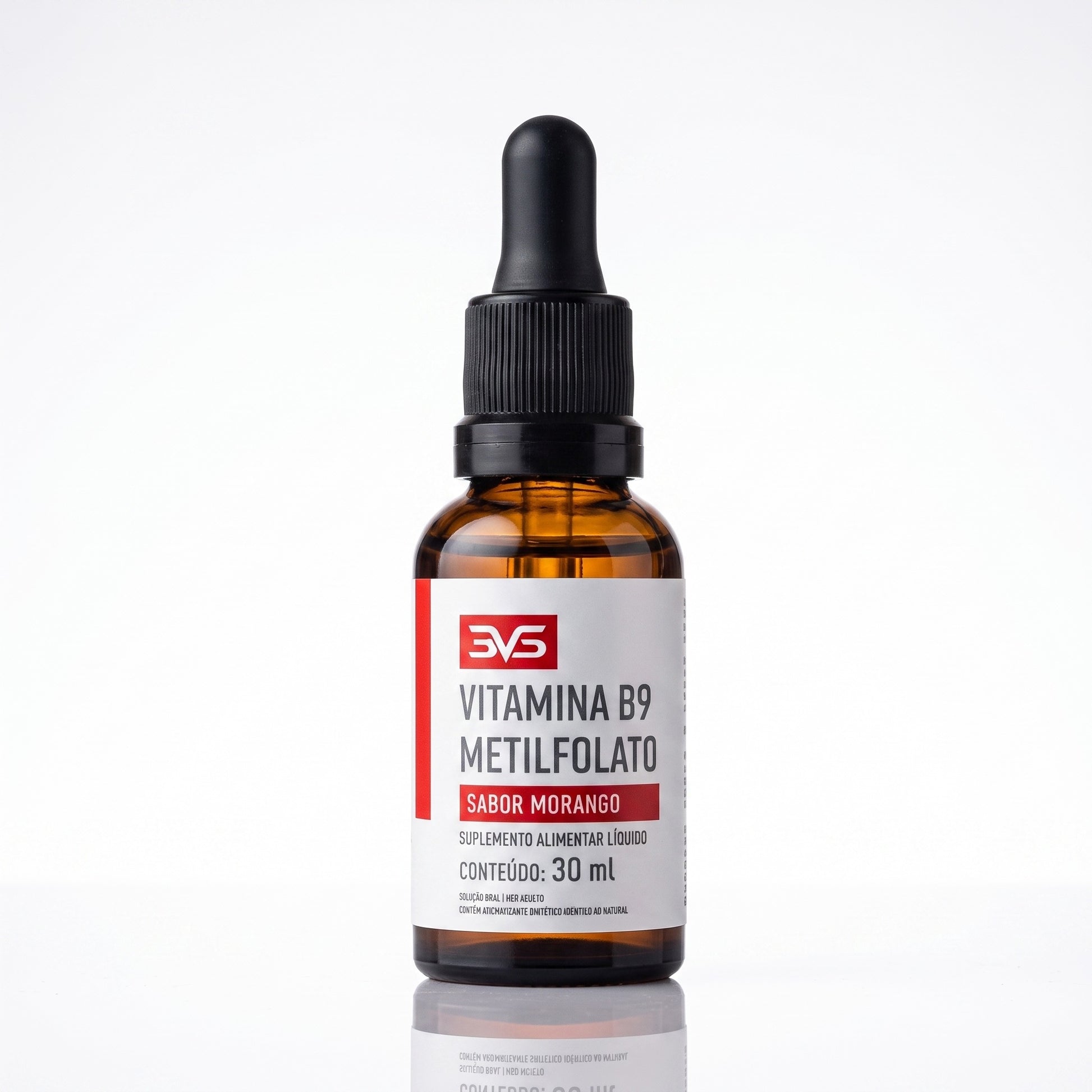 Vitamina B9 Metilfolato Gotas 30ml 3VS — still life