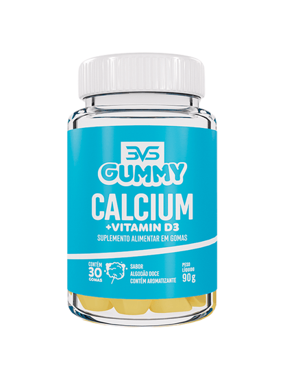 CALCIUM+VITAMIN D3 - 30 GOMAS — 3VS Nutrition