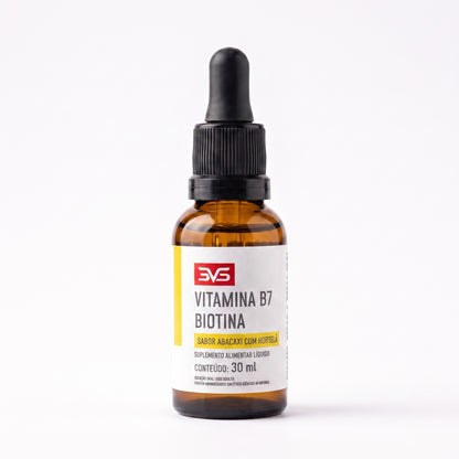 Biotina Vitamina B7 Gotas 30ml 3VS — pote