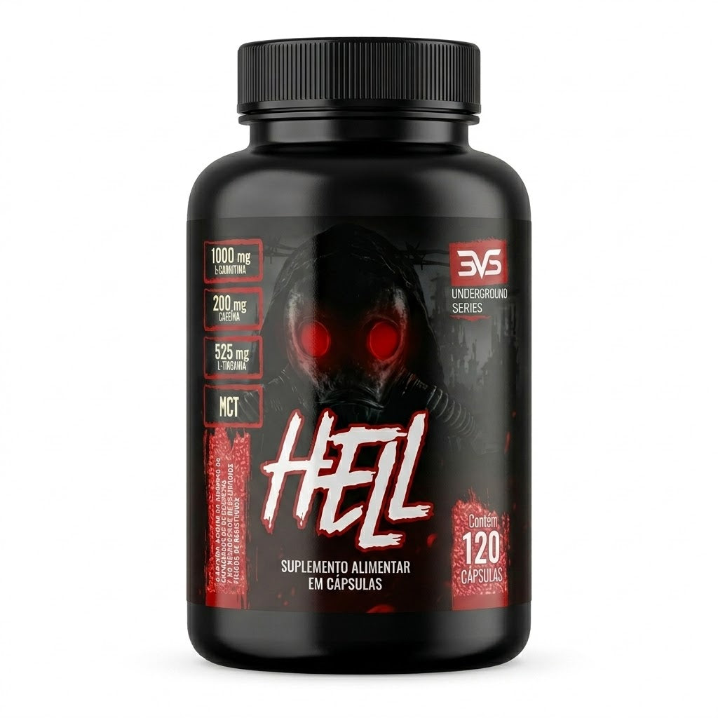 Termogênico Hell — 120 cápsulas