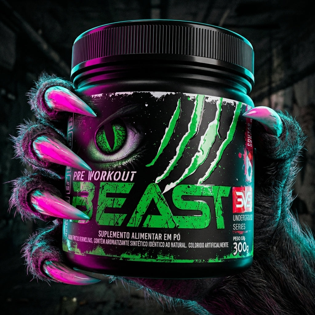 Pré-Treino Beast Original 3VS — garra