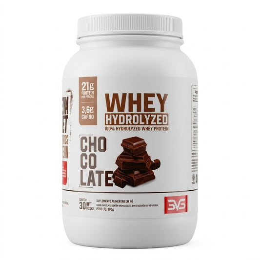 Whey Hidrolizada - Chocolate 900g | 3VS Nutrition