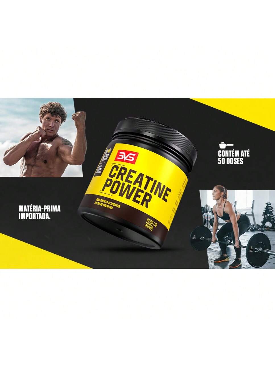 Creatina Power 300g — imagem 3