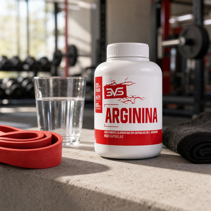 Arginina 3VS — rotina de aquecimento na academia