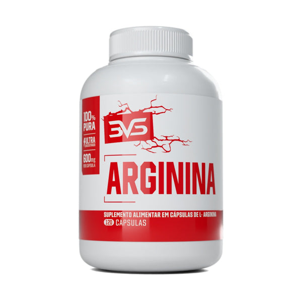 Arginina 2.400mg por dose 120 Cápsulas