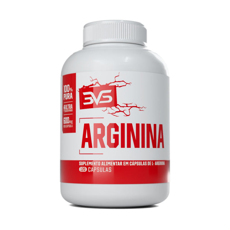 Arginina 2.400mg por dose 120 Cápsulas