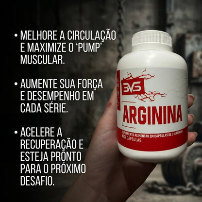 Arginina — 2.328 mg de L-arginina por dose
