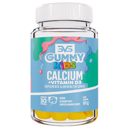 KIDS CALCIUM+VITAMIN D3 - 30 GOMAS — 3VS Nutrition