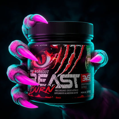 Beast Burn — pote 300g em destaque
